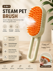 3-in-1 Steam Pet Brush